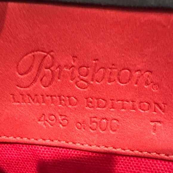 Brighton Collectibles 2000 Limited Edition 495 of 500 Black Beaded Floral Purse - Picture 6 of 6